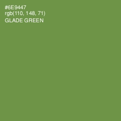 #6E9447 - Glade Green Color Image